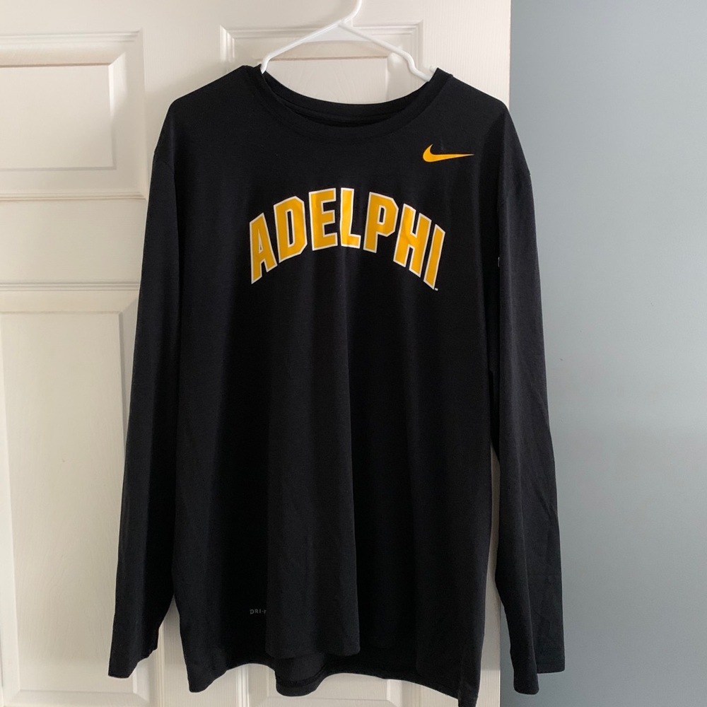 LAST CHANCE  Adelphi University long sleeve shirt Dri-Fit XL